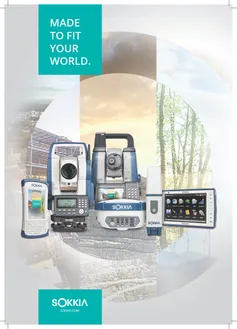Sokkia Brand print ad