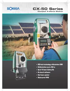Sokkia CX-50 Series Brochure