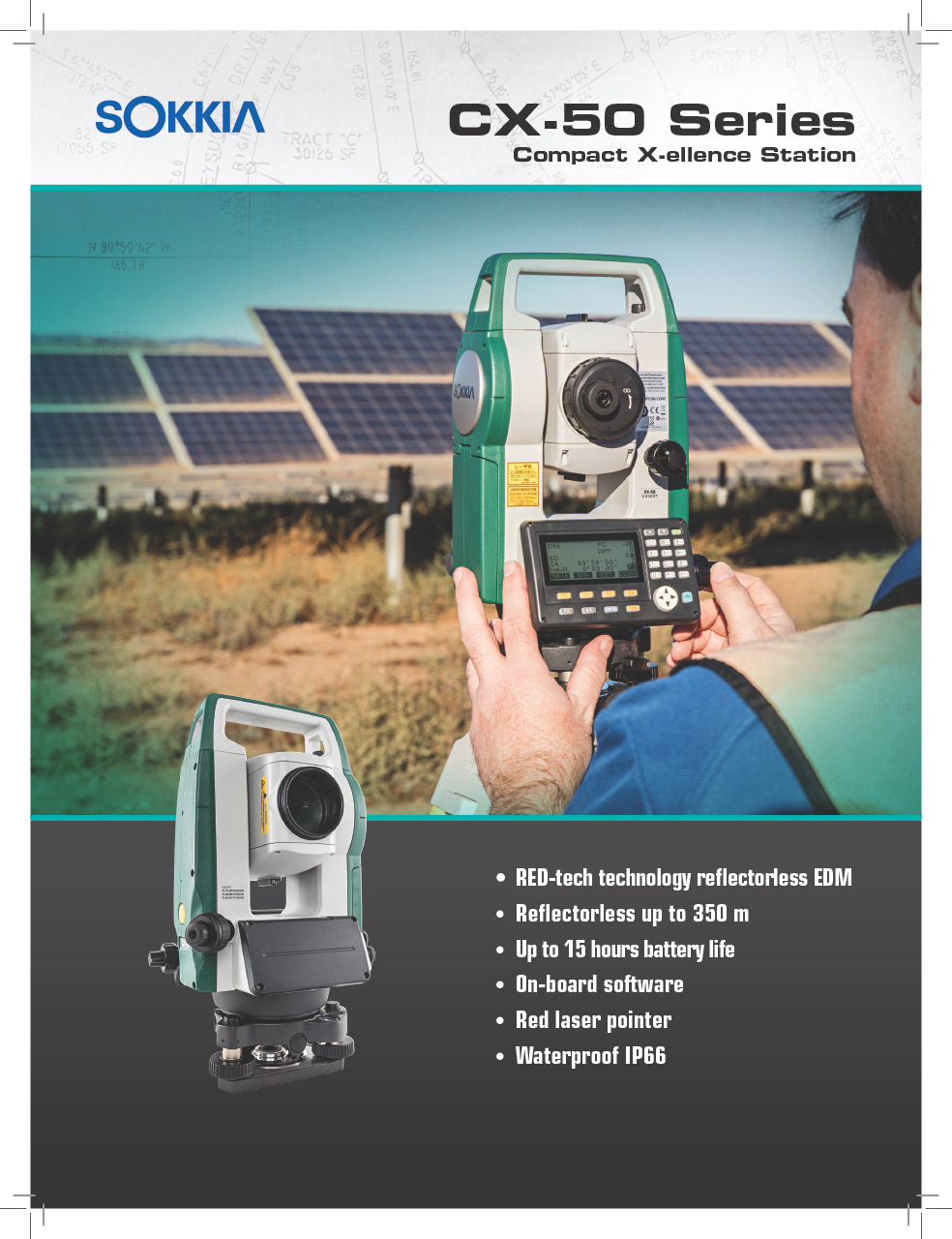 Sokkia CX-50 Series Brochure