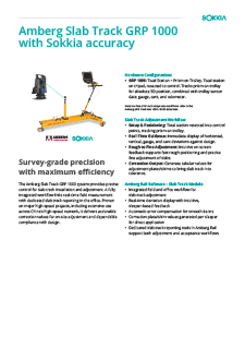 Amberg Slab Track Datasheet (EMEA) - Rev A