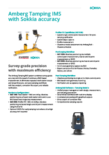Amberg Tamping Datasheet (EMEA) - Rev A