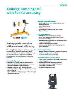 Amberg Tamping Datasheet - Rev A